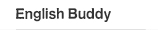 English Buddy